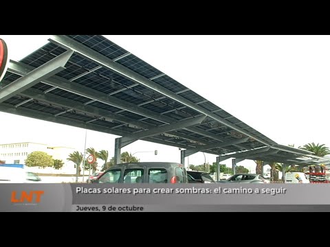 Placas solares para crear sombras: el camino a seguir