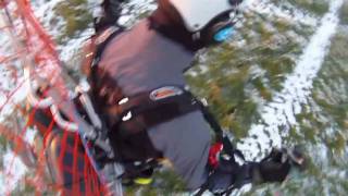 preview picture of video 'Paramotor Madignano - dicembre 2010'