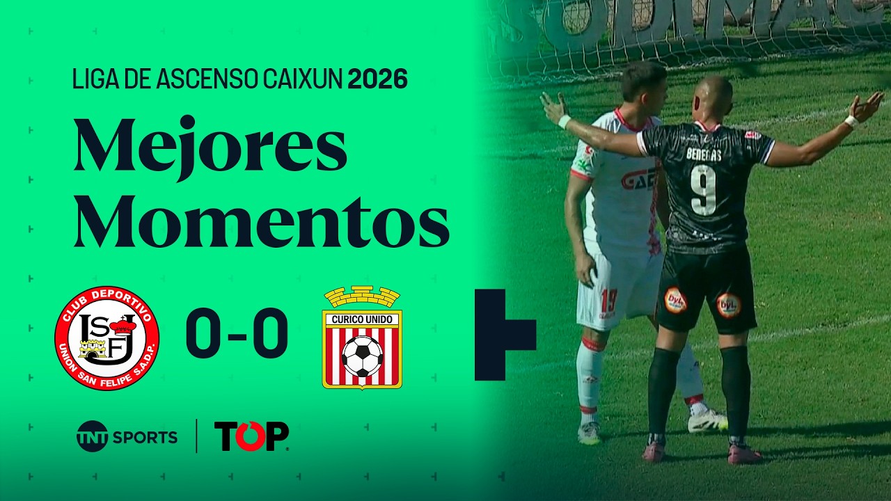 Unión San Felipe vs Curicó Unido Highlights