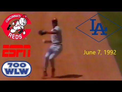Reds v Dodgers (June 7, 1992, Marty Calls a Key Play)