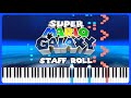 Staff Roll Album Version Super Mario Galaxy Piano Cover Sheet Music
