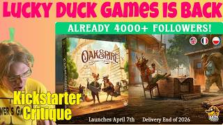 Oakspire - A cozy tableau-building game of wood and wonder (B) Kickstarter Critique Review