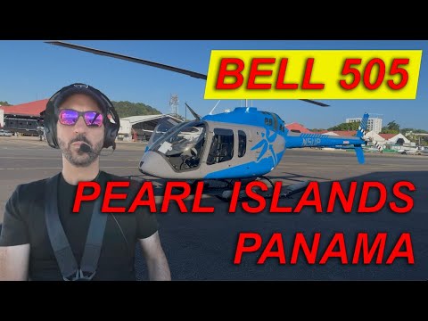 Helicopter Tour of Panama’s Hidden Beaches, in the Bell 505