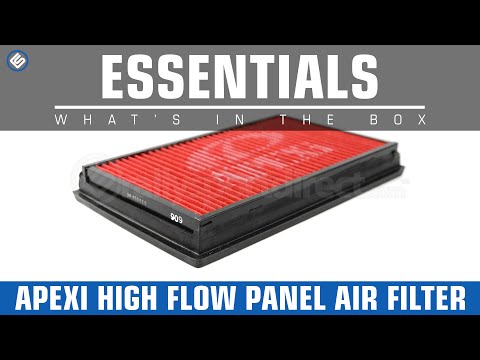 Apexi Subaru WRX / STi High Flow Air Filter Panel 02-07 - Whats in the Box?