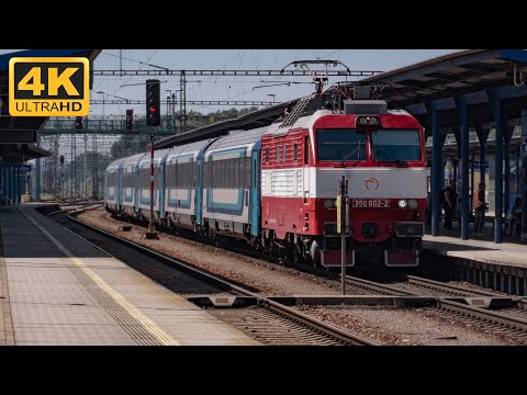 Vlaky Břeclav (srpen 2023)