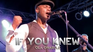 Ola Onabule - If You Knew - Dresden Jazztage - Nov 2012