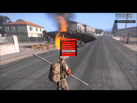 ARMA 3 Heli with lost tail rotor