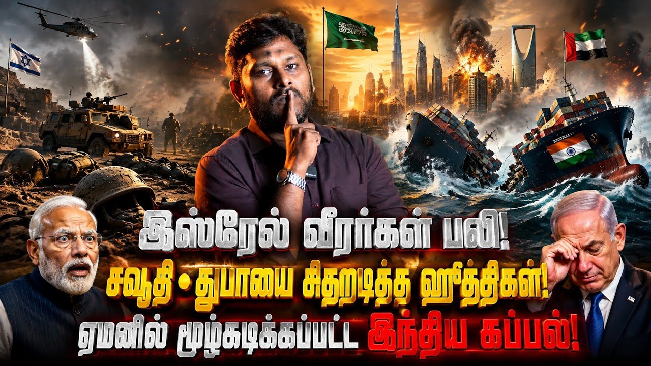 இஸ்ரேல் வீரர்களை பலி 🔥 சவுதி–துபாயை சிதறடித்த ஹூத்?