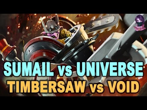 Sumail vs Universe : Timbersaw vs Void 8k+ MMR Fight Dota 2 Highlights