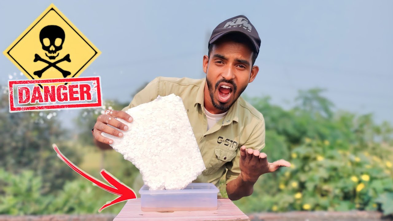Thermocol Vs Petrol || फिर जो हुआ आपने कभी सोचा नहीं होगा || Try Experiment
