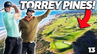 GM Golf Continues His “Long Drive” Series in California Teeing it Up at Torrey Pines