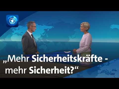 Video Thumbnail: CSD in Hamburg: Polizeipräsident zum Sicherheitskonzept I tagesthemen-interview
