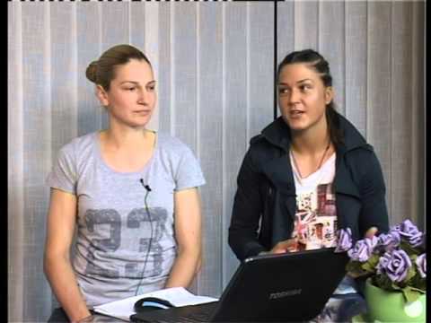 ŽRK IZVOR BUKOVIČKA BANJA-ANA TOMKOVIĆ I SANJA RAJOVIĆ-GOSTOVANJE U RTV SUNCE-TITULA-09.05.2016.