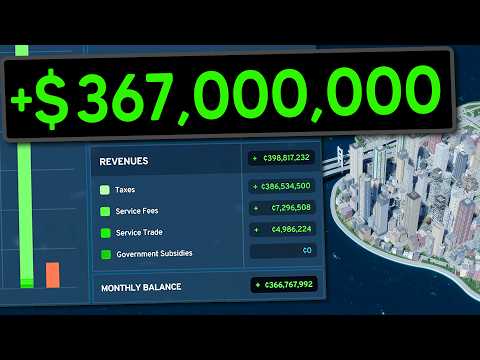 I Made $367,000,000 a Month Breaking Cities Skylines 2