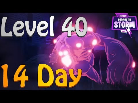 FORTNITE - Level 40 Survive The Storm 14 Days Video