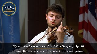 Download lagu Elgar: La Capricieuse, Op. 17 & Sospiri, Op. 70 | Daniel Rafimayeri, violin; Jessica Osborne, piano mp3