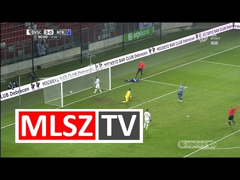Bouard Ramos gólja a DVSC-TEVA - MTK Budapest mérkőzésen