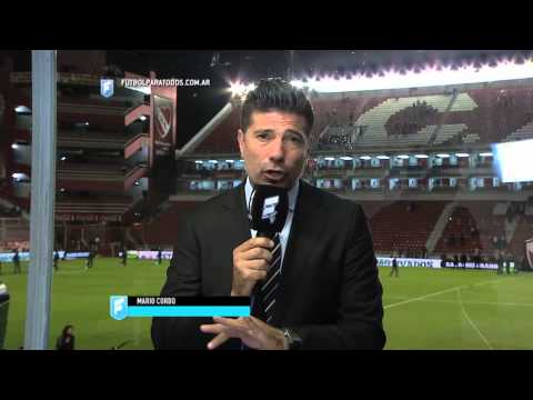 El análisis de Mario Cordo. Independiente 0 - Argentinos 0. Fecha 10. Primera División 2015. FPT.