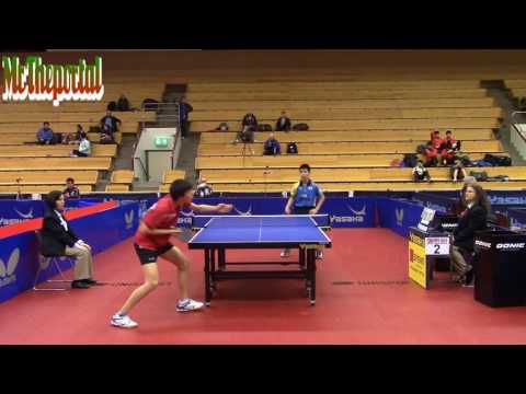 Table Tennis Swedish Youth Open 2017 - Dorian Zheng Vs Jo Yokotani - (Private Recording)