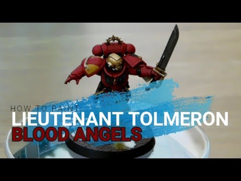 How to Paint: Blood Angels Primaris Lieutenant Tolmeron