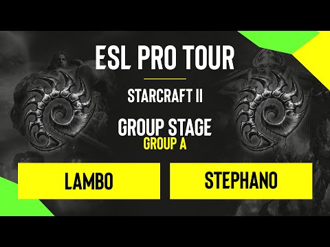 SC2 - Lambo vs Stephano - DreamHack SC2 Masters: Fall - Group A - EU