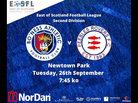 Highlights: Bo'ness Athletic 5 -1 Peebles Rovers - 26.09.2023