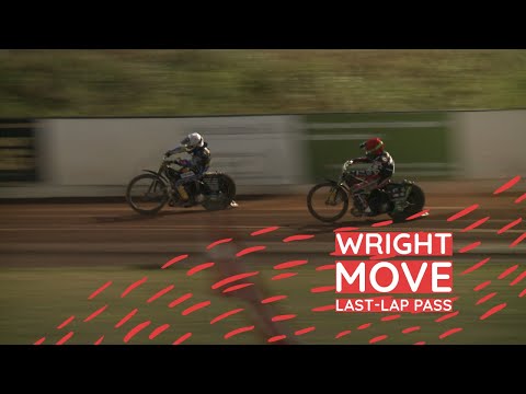 The Wright move - Last lap pass from Charles Wright - Redcar vs Plymouth 2024