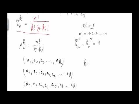 Combinări (clasa a 10-a)