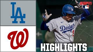 LA Dodgers vs. Washington Nationals | Full Game Highlights | ESPN MLB