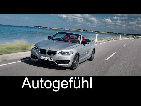 All-new BMW 2-Series convertible first driving shots exterior interior & roof