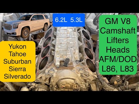 GM V8 Cam lifters head gasket dod delete 6.2L 5.3L L86 L83 Yukon Tahoe Sierra Silverado Suburban 