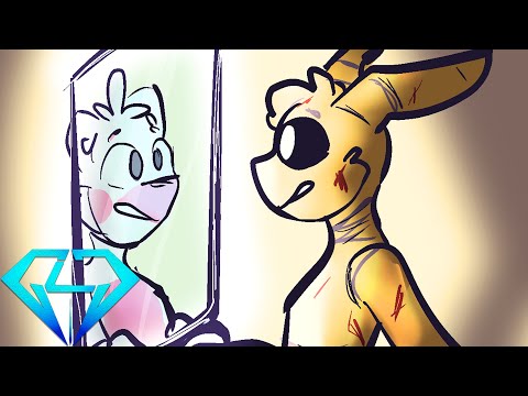 Minecraft FNAF: Springtraps secret magic mirror! (Minecraft Roleplay)