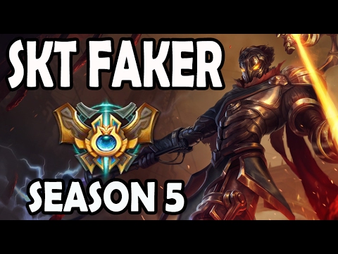 SKT T1 Faker Viktor vs Xerath MID Ranked Challenger Korea