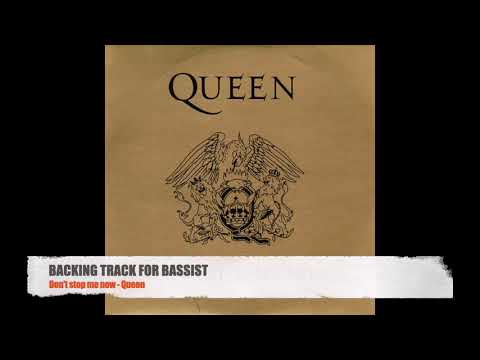 Don't stop me now - Queen - Bass Backing Track (NO BASS)