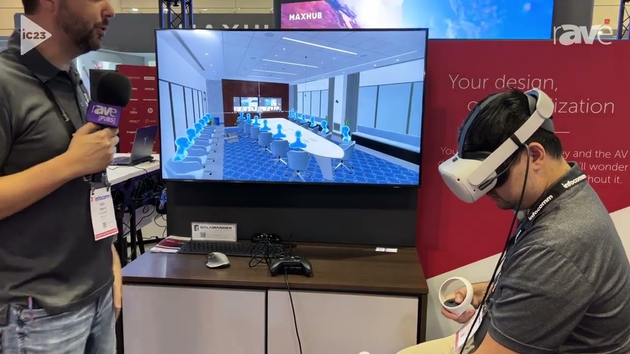 InfoComm 2023: Modus VR Shows Off Presenter Mode for Real-Time Conference Room Design