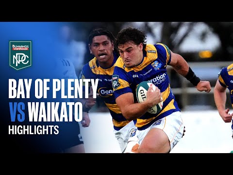 RD 9 HIGHLIGHTS | Bay of Plenty v Waikato (Bunnings NPC 2025)