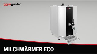 Distributeur de lait chaud ECO - 10L - 1,5kW - robinet inclus