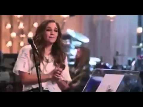 Christina Aguilera rehearsing Stone Cold with Alisan Porter for The Voice Top 12