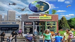 Flache Erde Präsentation in mazedonischer Late Night Show