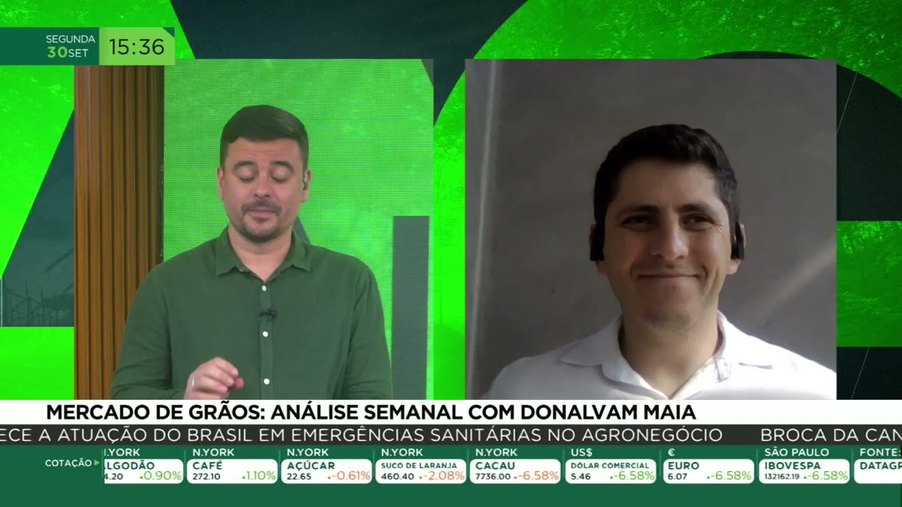 Mercado de grãos: análise semanal com Donalvam Maia