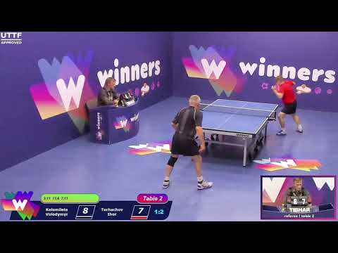 Winners League  08.09.21 Kolomiiets Volodymyr - Torhachov Ihor  19:00