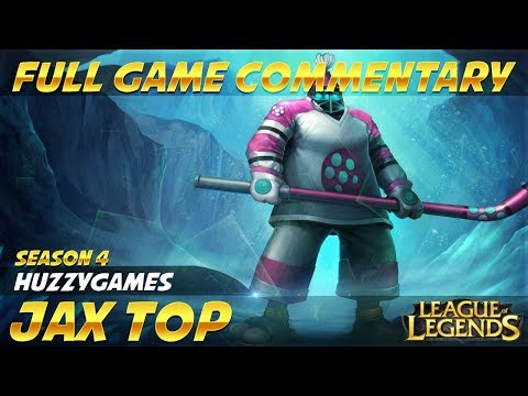 Diamond Jax Top - League of Legends - Full Game Commentary
