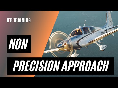How to Fly a Non Precision Approach | Continuous Descent FInal Approach | LNAV + V