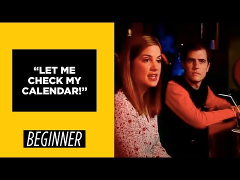 Beginner Level – Practising English “Let Me Check My Calendar | English For You