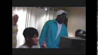 Charlie Wilson and Fantasia Making &quot;I Wanna Be Your Man&quot; in the Studio
