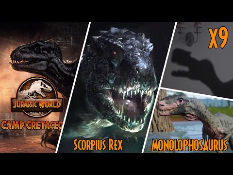 ALL 10 CONFIRMED DINOSAURS APPEARING IN CAMP CRETACEOUS SEASON 3!