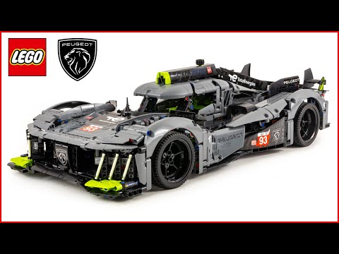 Vidéo LEGO Technic 42156 : Peugeot 9X8 24H Le Mans Hybrid Hypercar