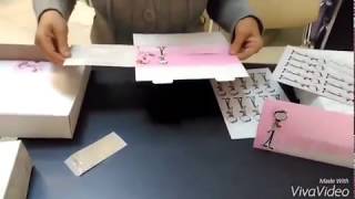 Ezgi Davetiye Montaj ve Yapılışı - Aleyna Davetiye - Düğün Davetiyeler