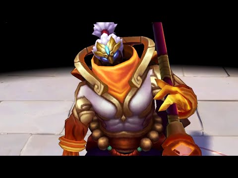 God Staff Jax Detailed Skin Spotlight - League of Legends