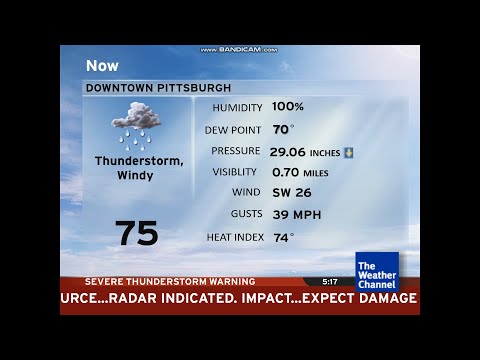 Intellistar 1 SD  -  Pittsburgh, PA  - Strong Storms & Wind  (6/22/22)